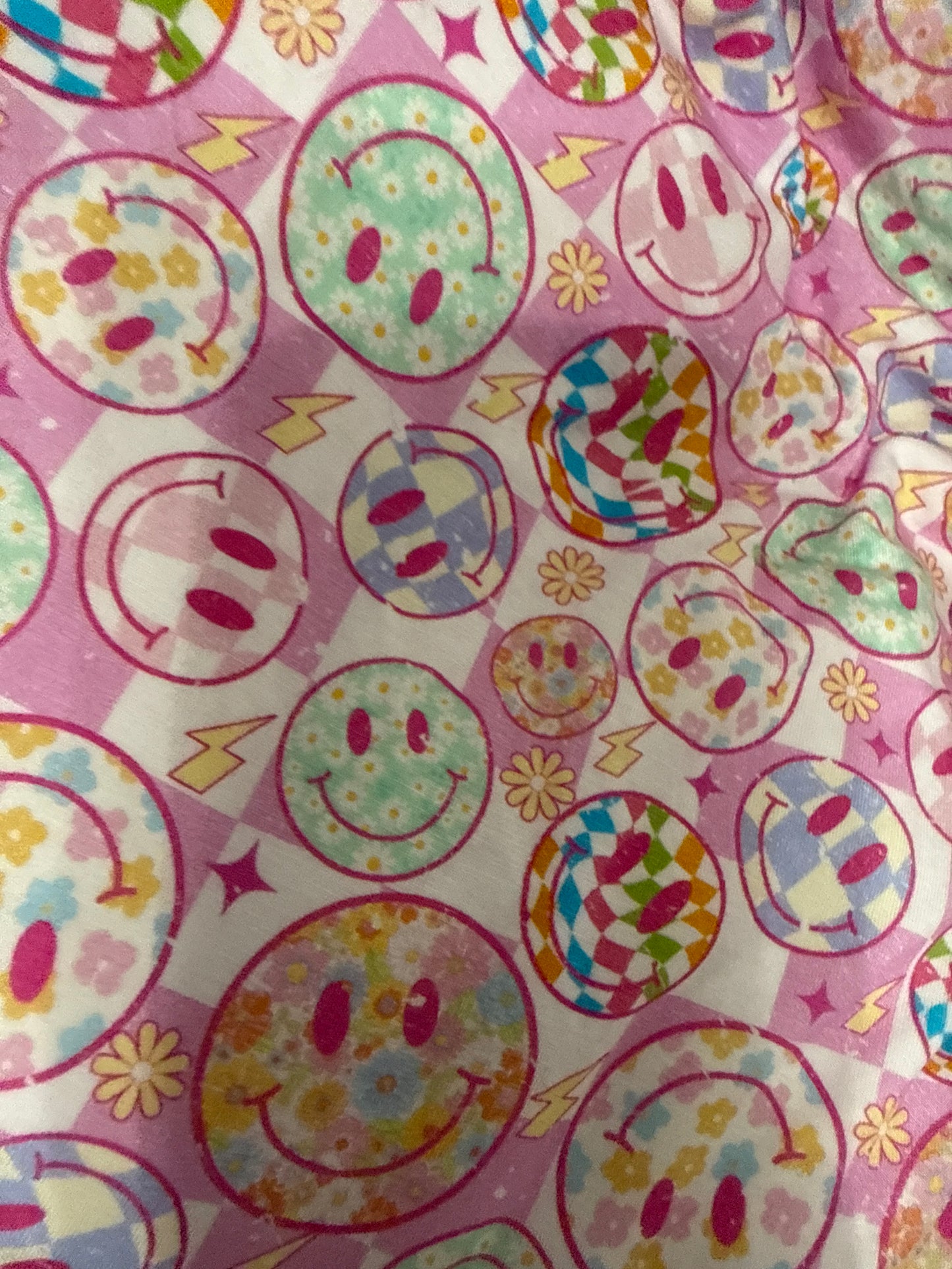 Smile bamboo blanket