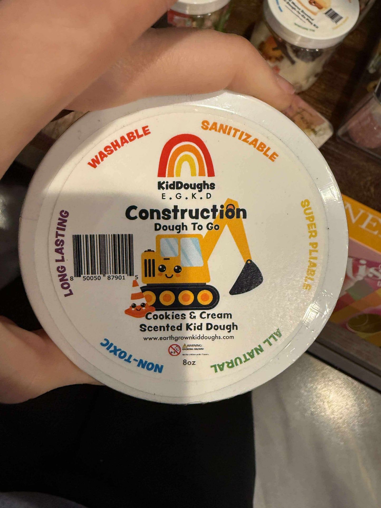 Construction Dough to Go kit (Scented)