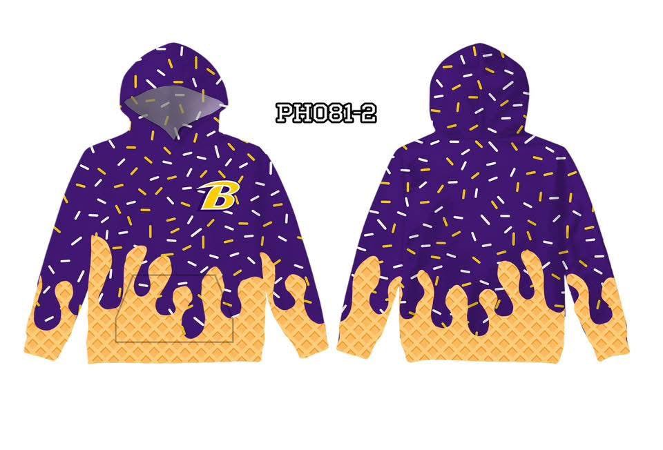School drip hoodie