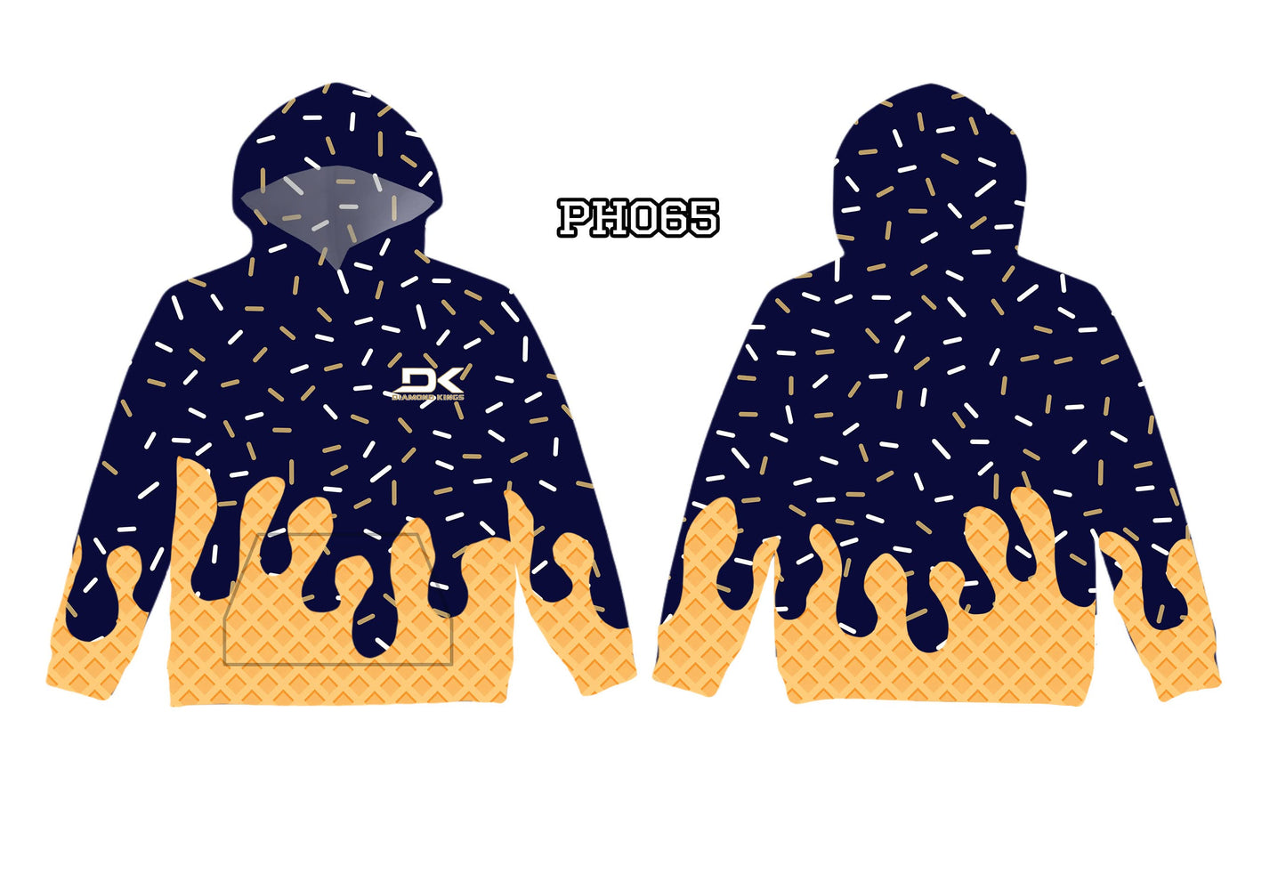 School drip hoodie