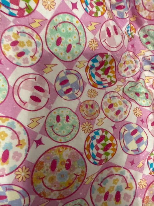 Smile bamboo blanket