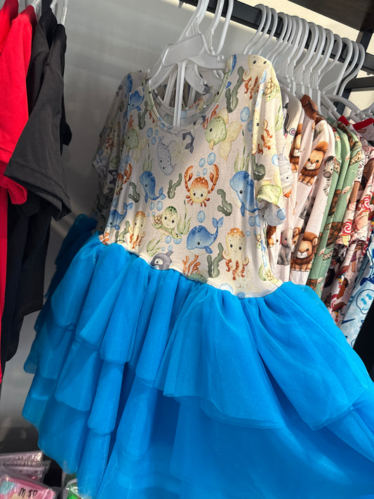 Sea creatures TUTU dress