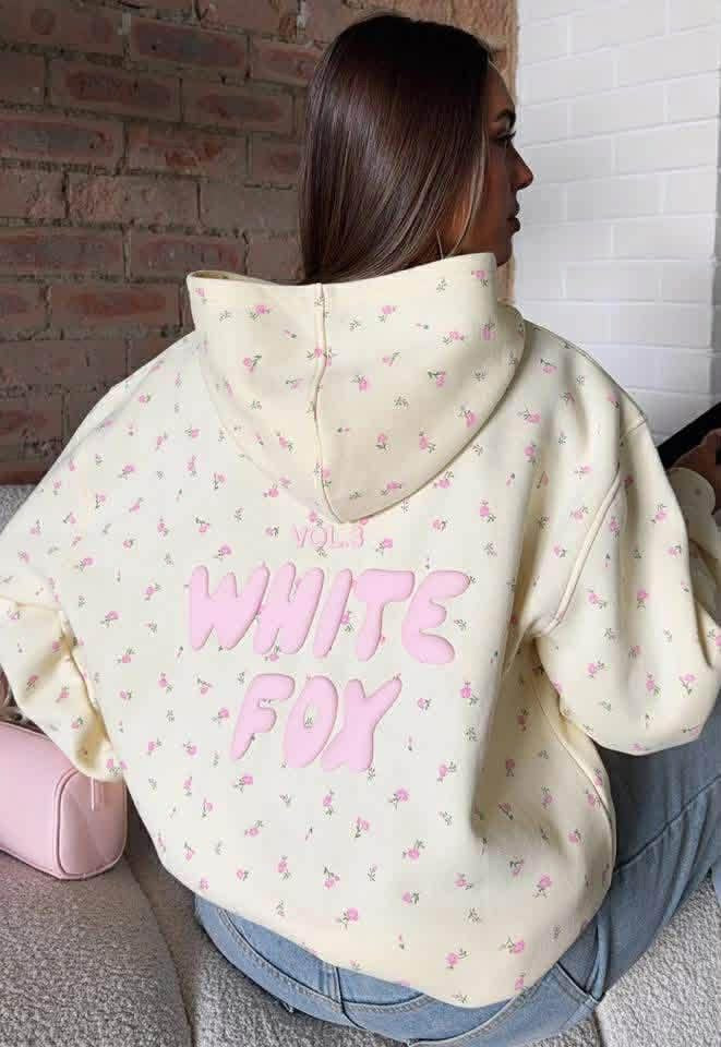 WF Bow/print sweater (Pre order)