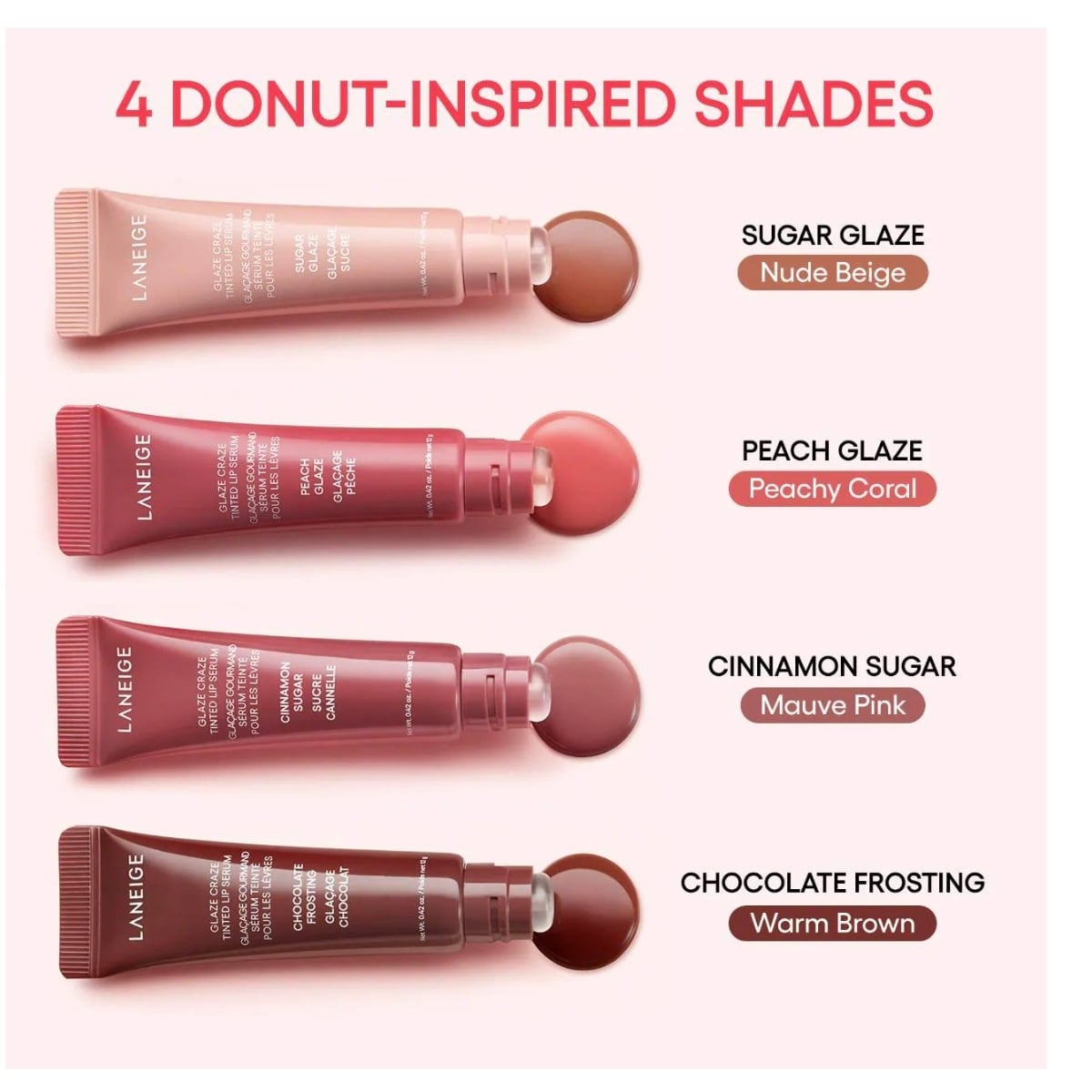 Linage donut lip gloss