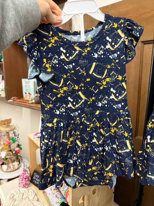 MICHIGAN twirl bodysuit
