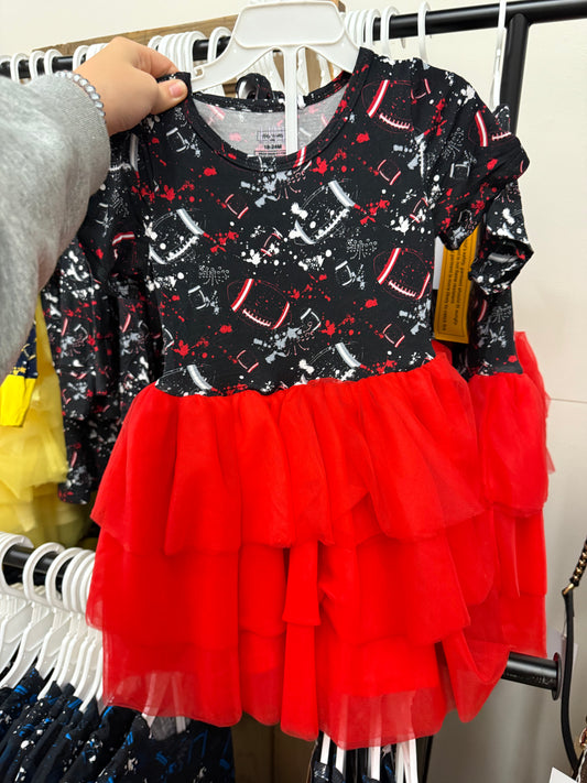 OSU twirl tutu dress