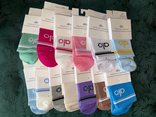 ALO Unisex half socks
