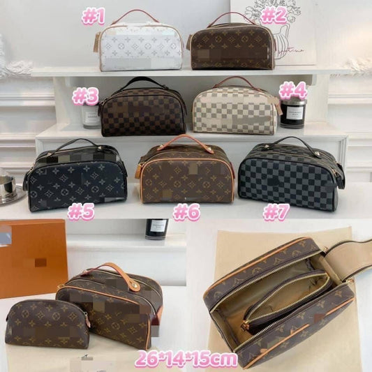 LV makeup Bag inspired (pre order)