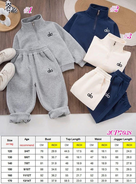 Kids A l O tracksuit (in stock)